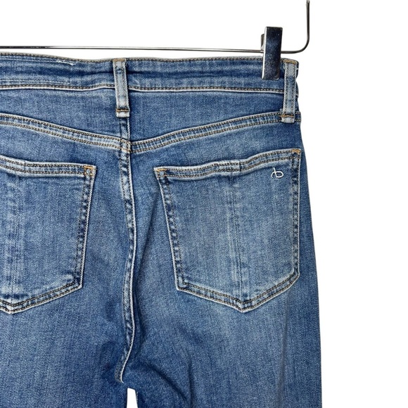 Rag & Bone Nina High Rise Exmoor Wash Women’s Skinny Jeans Sz 25 - Picture 12 of 13